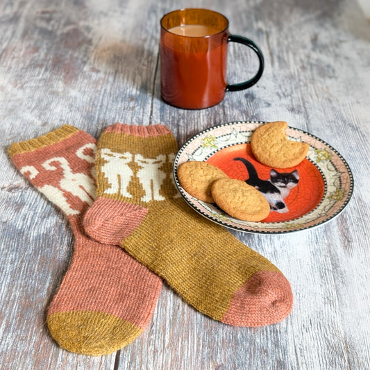 The Cat Butt Catsocks - PDF pattern