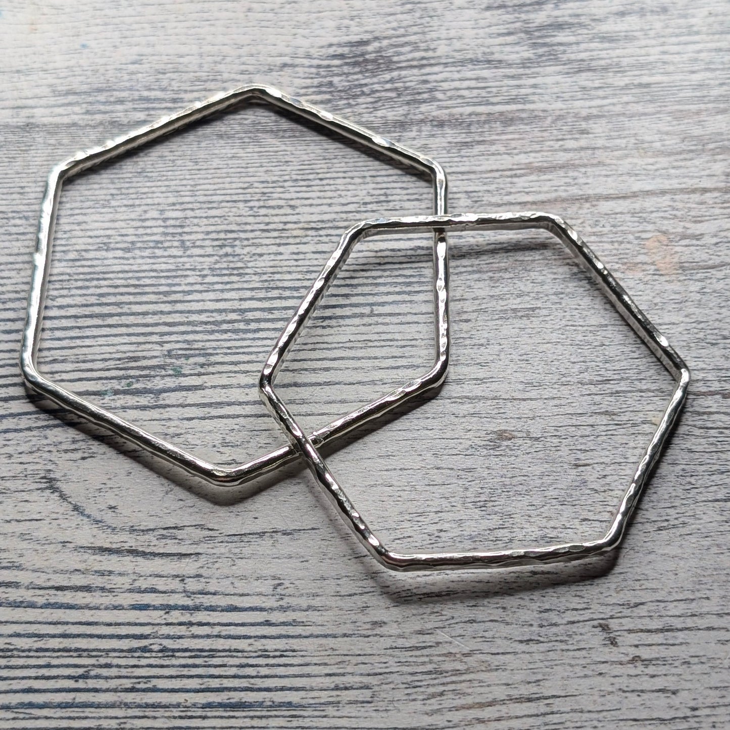 hexagon bangles