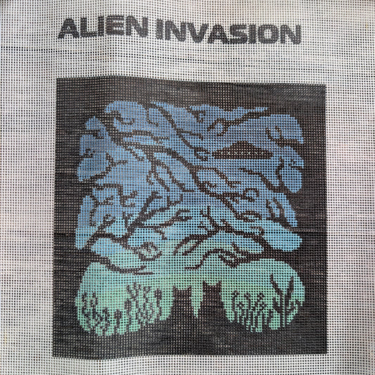 The Spooky Woods needlepoint kit