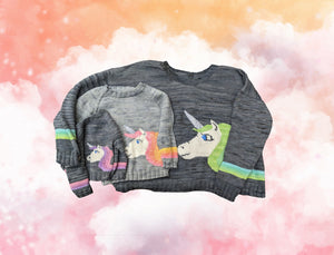 Unicorn sweater  (grownup version) - pattern download