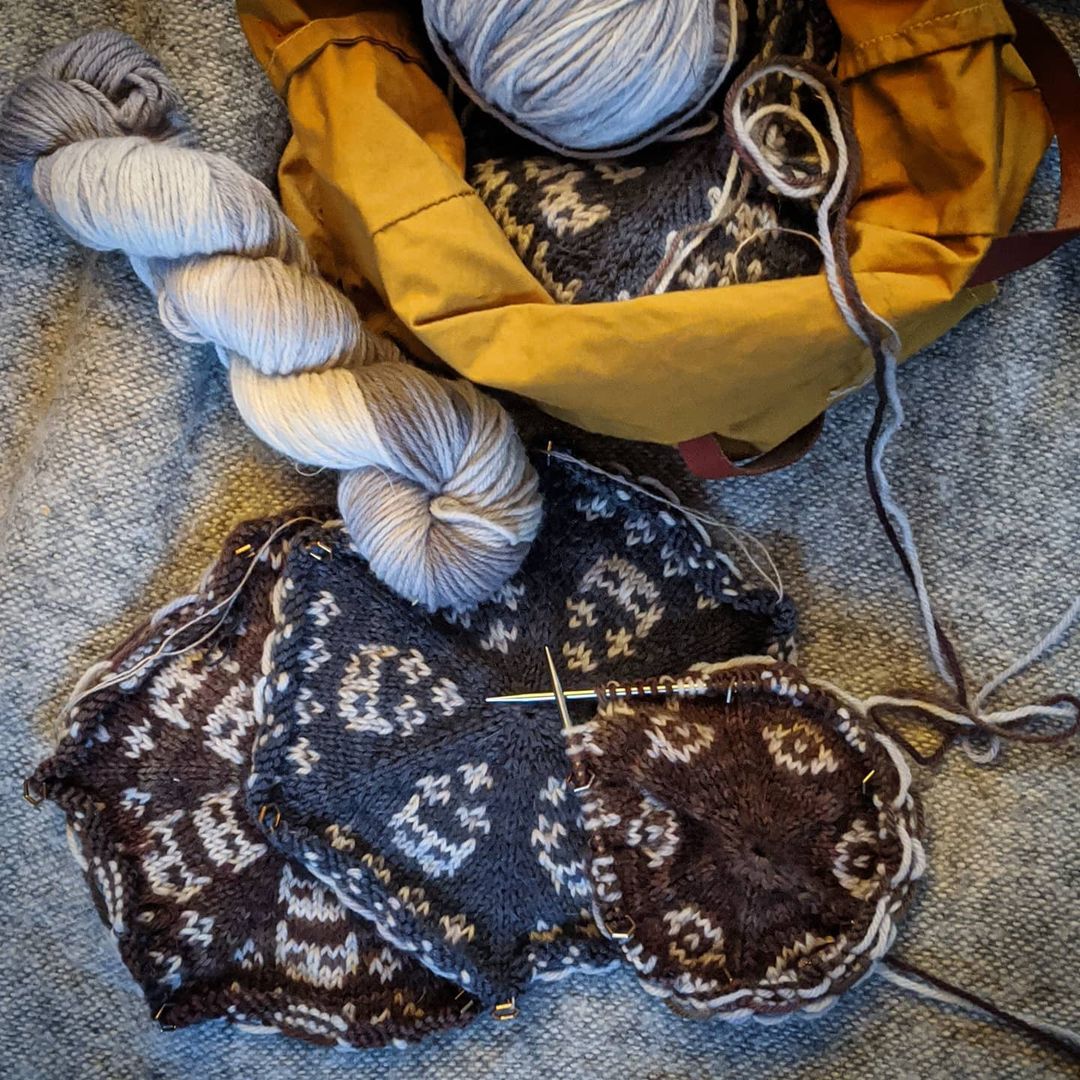 Kaleidocatty blanket - printed pattern