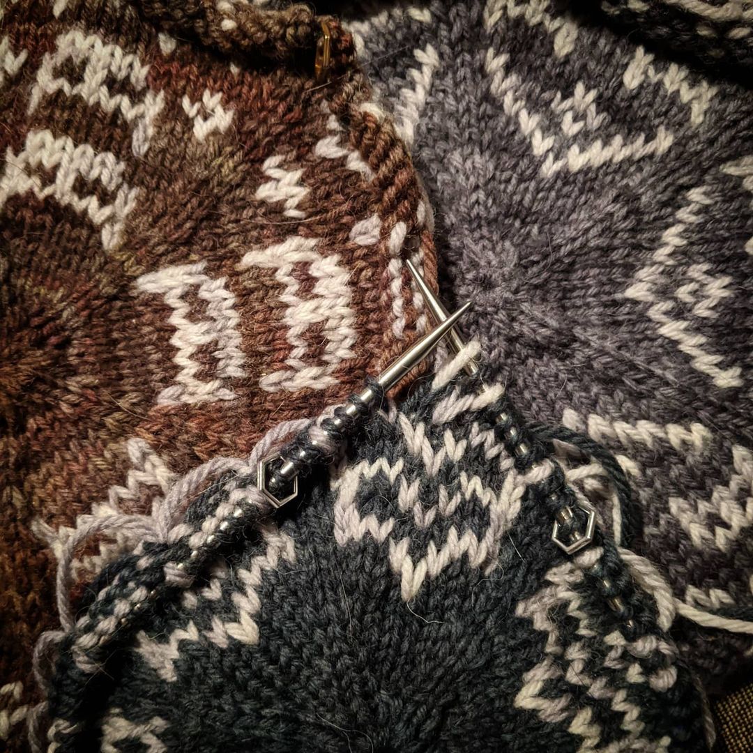 Kaleidocatty blanket - printed pattern