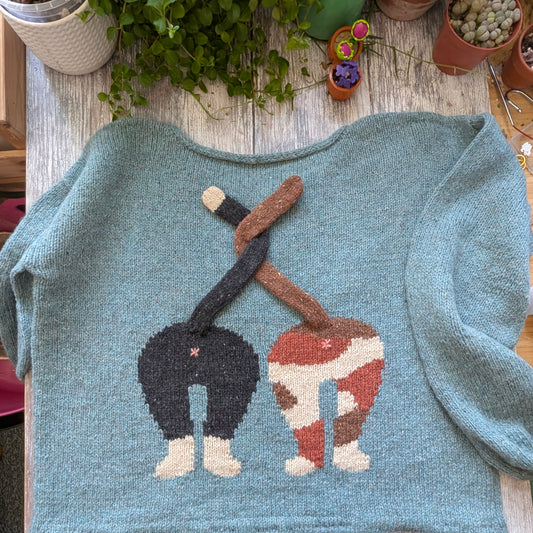 The Cat Butt Sweater pattern - download