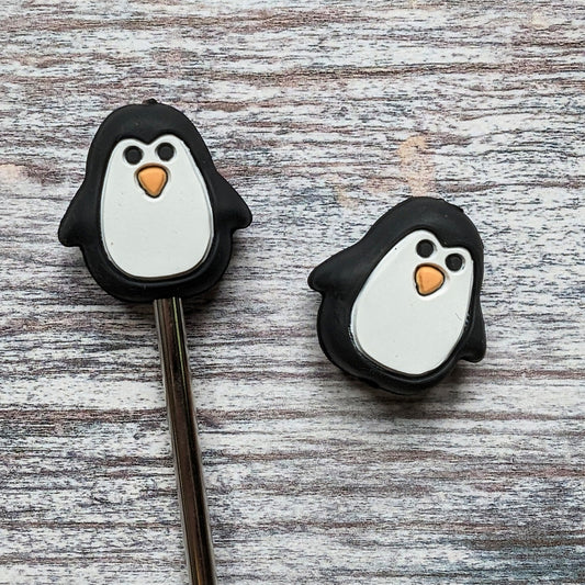 Penguin needle toppers