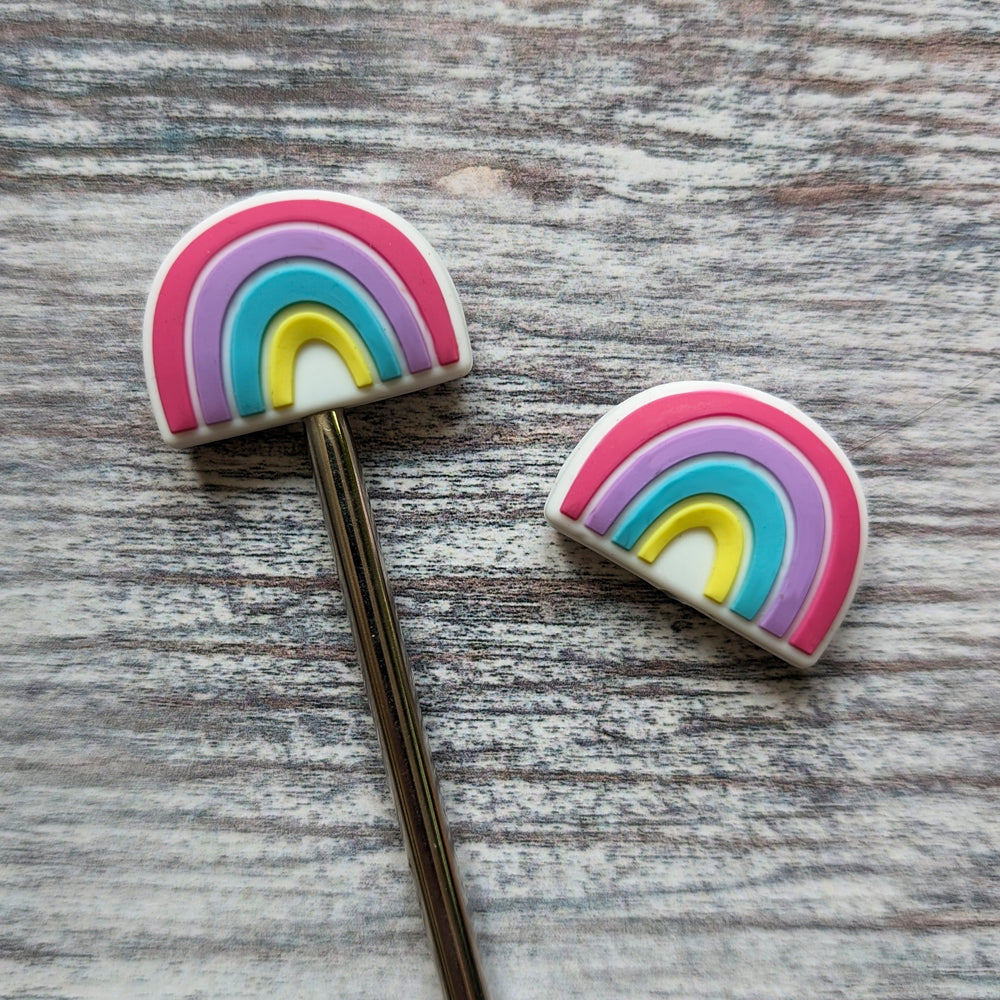 Rainbow needle stoppers