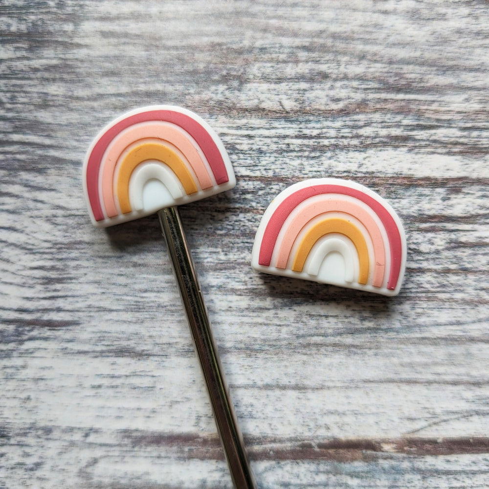 Rainbow needle stoppers