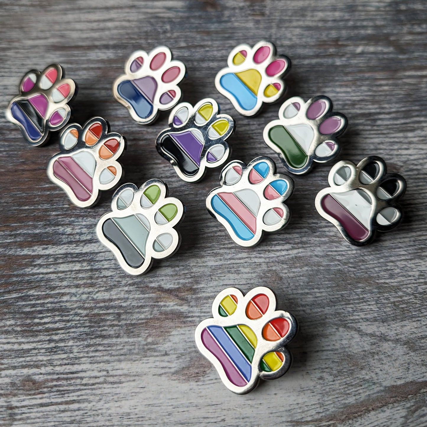 Pride Paw Pins