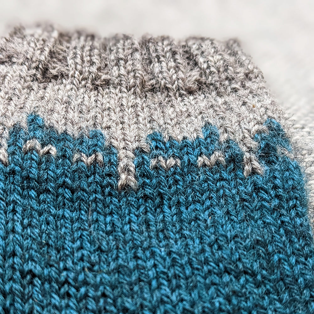 Simpler Sinister Catsock - printed pattern