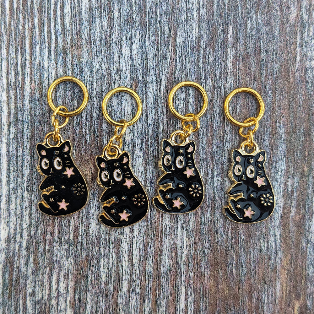 Starstruck kitties stitchmarkers