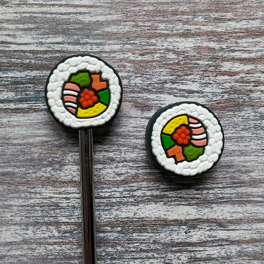 Sushi needle toppers