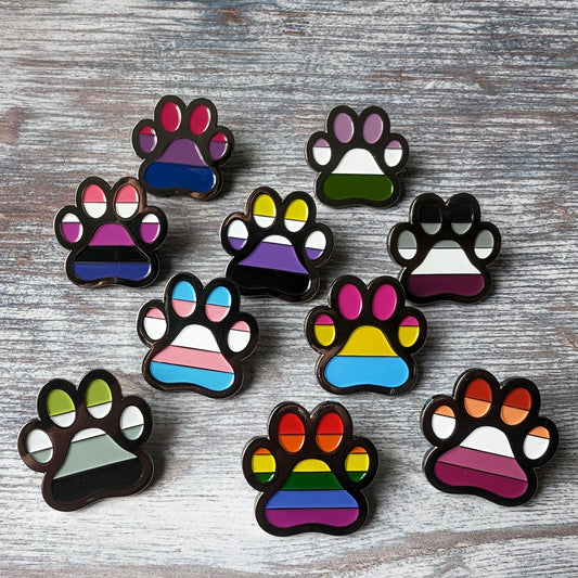Pride Paw Pins