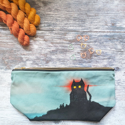 The Wicker Cat project bag