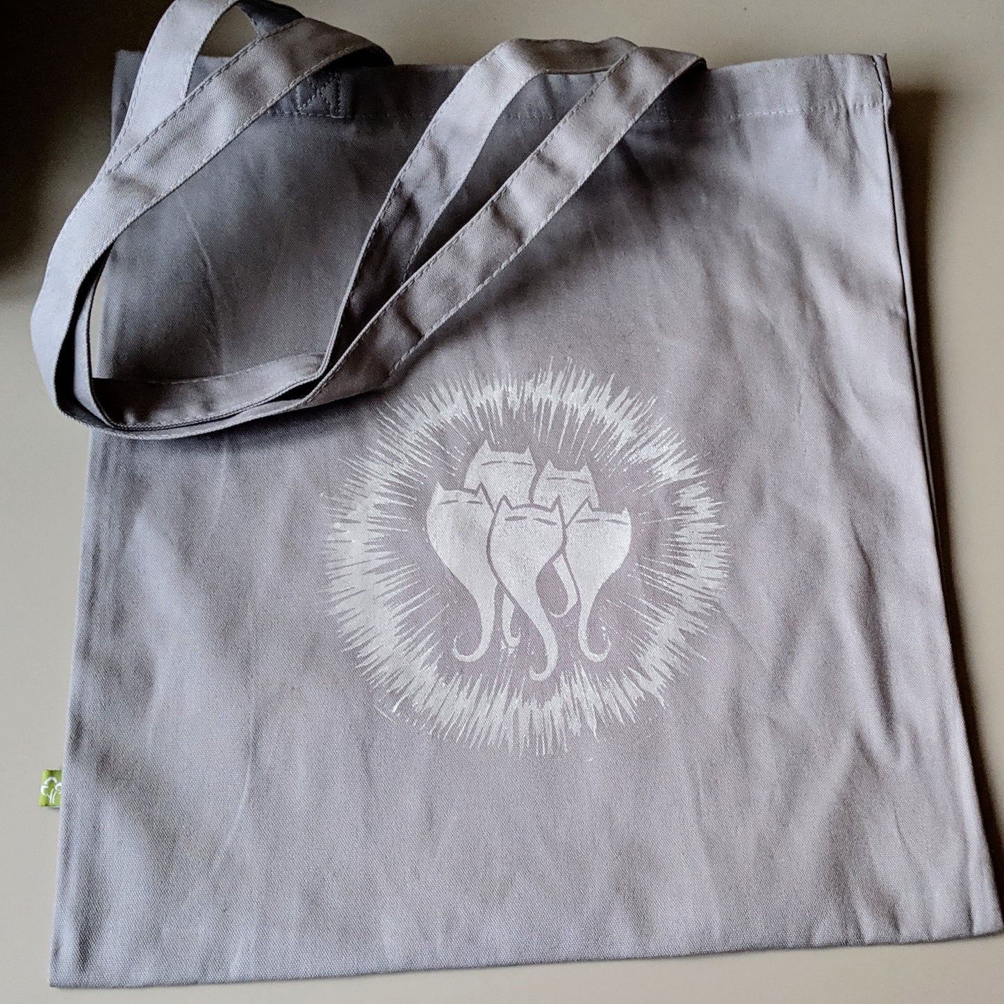Ghostiecat tote
