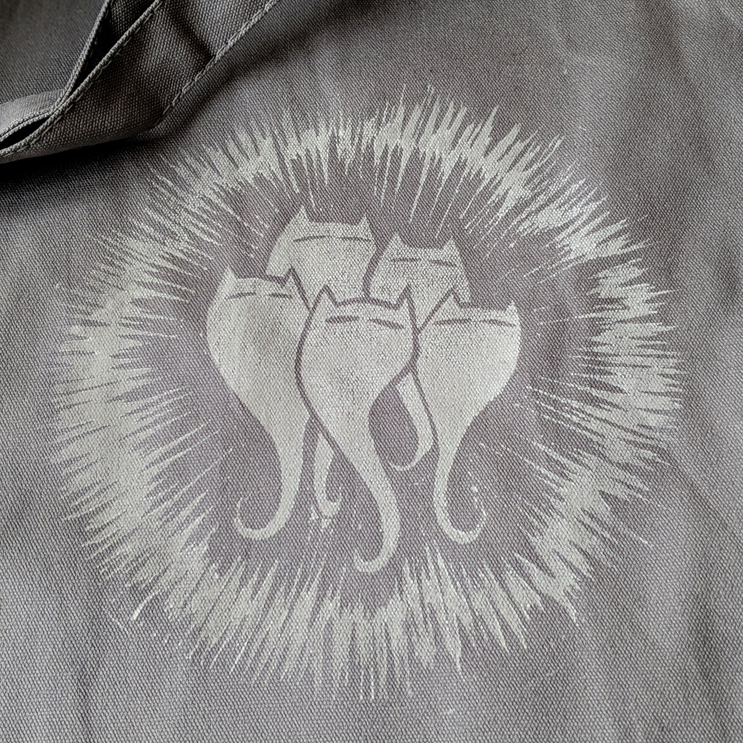 Ghostiecat tote
