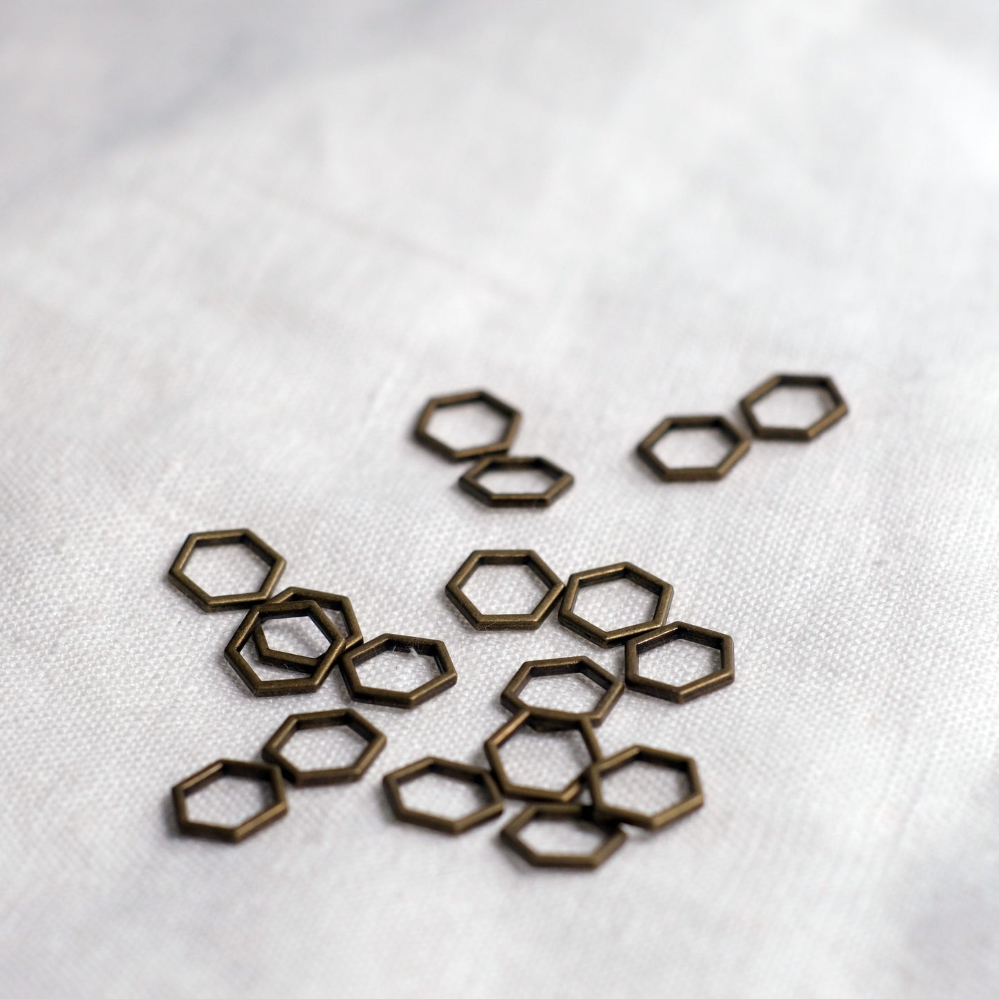 Hexagon simple stitchmarkers