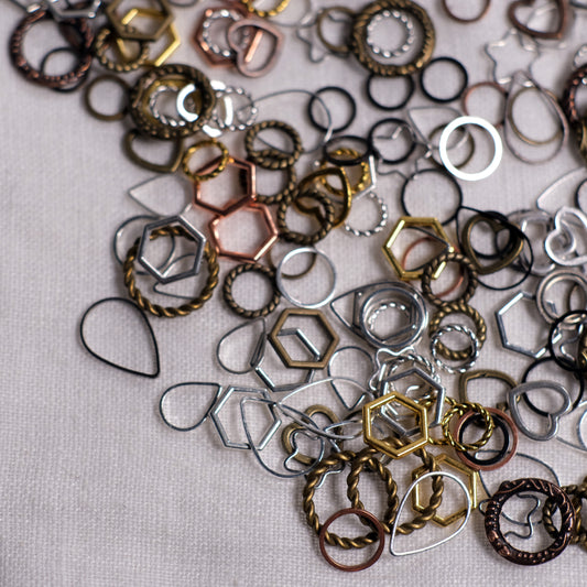 Simple stitchmarkers - big mixed bag