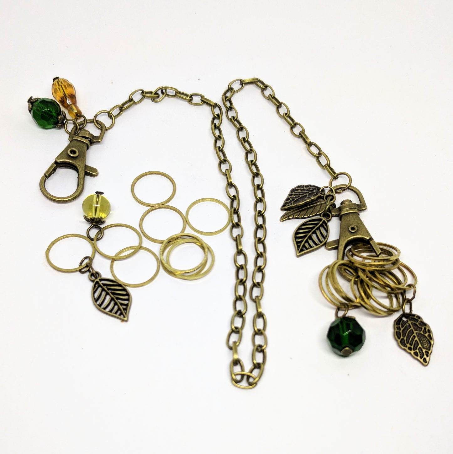 Deep In The Woods - keeper chain & stitchmarker set