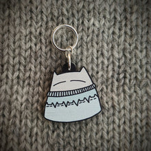 Load image into Gallery viewer, Cat Knits: Cats in knitwear stitchmarker set
