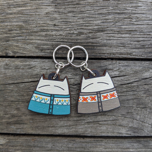 Catmarkers: Cardigan Edition