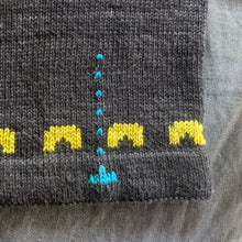 Load image into Gallery viewer, Spacecat Invaders sweater - printed pattern
