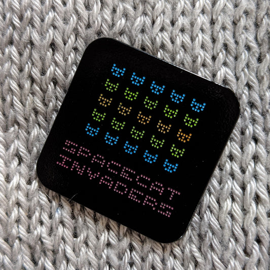 Spacecat Invaders pins