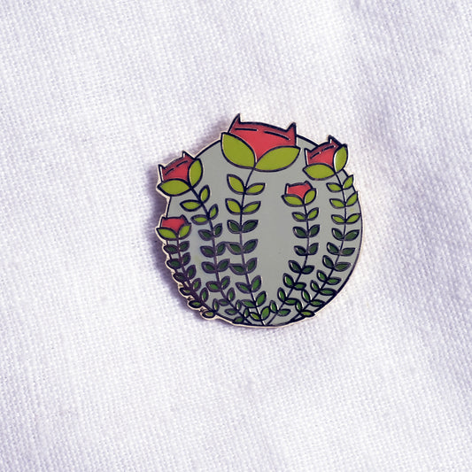 Cat Garden pin
