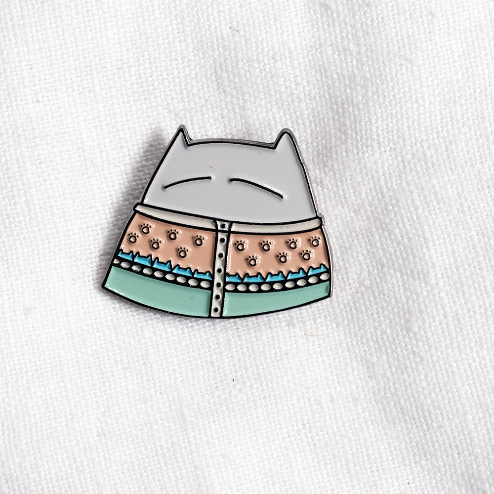 Cats in knitwear - Cat Knits - enamel pins