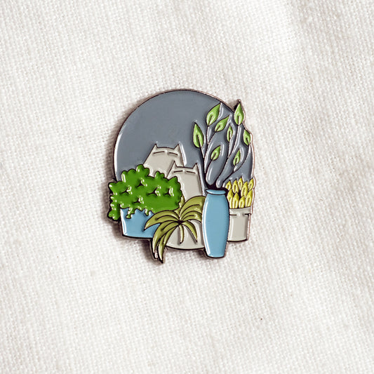 Cats in plant corner