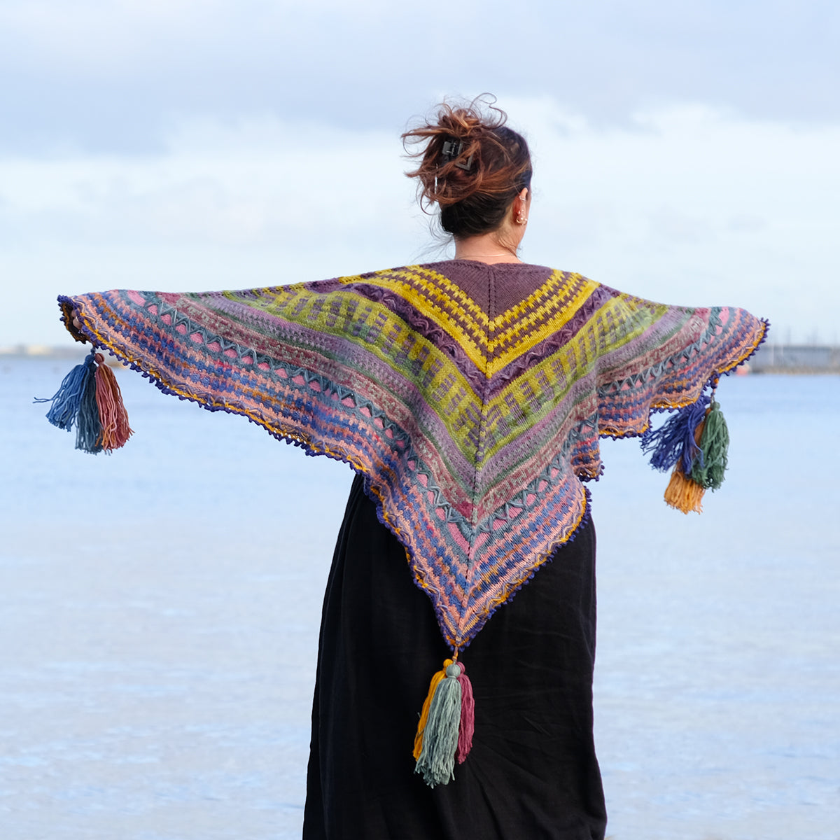 Slip shawl - pattern download