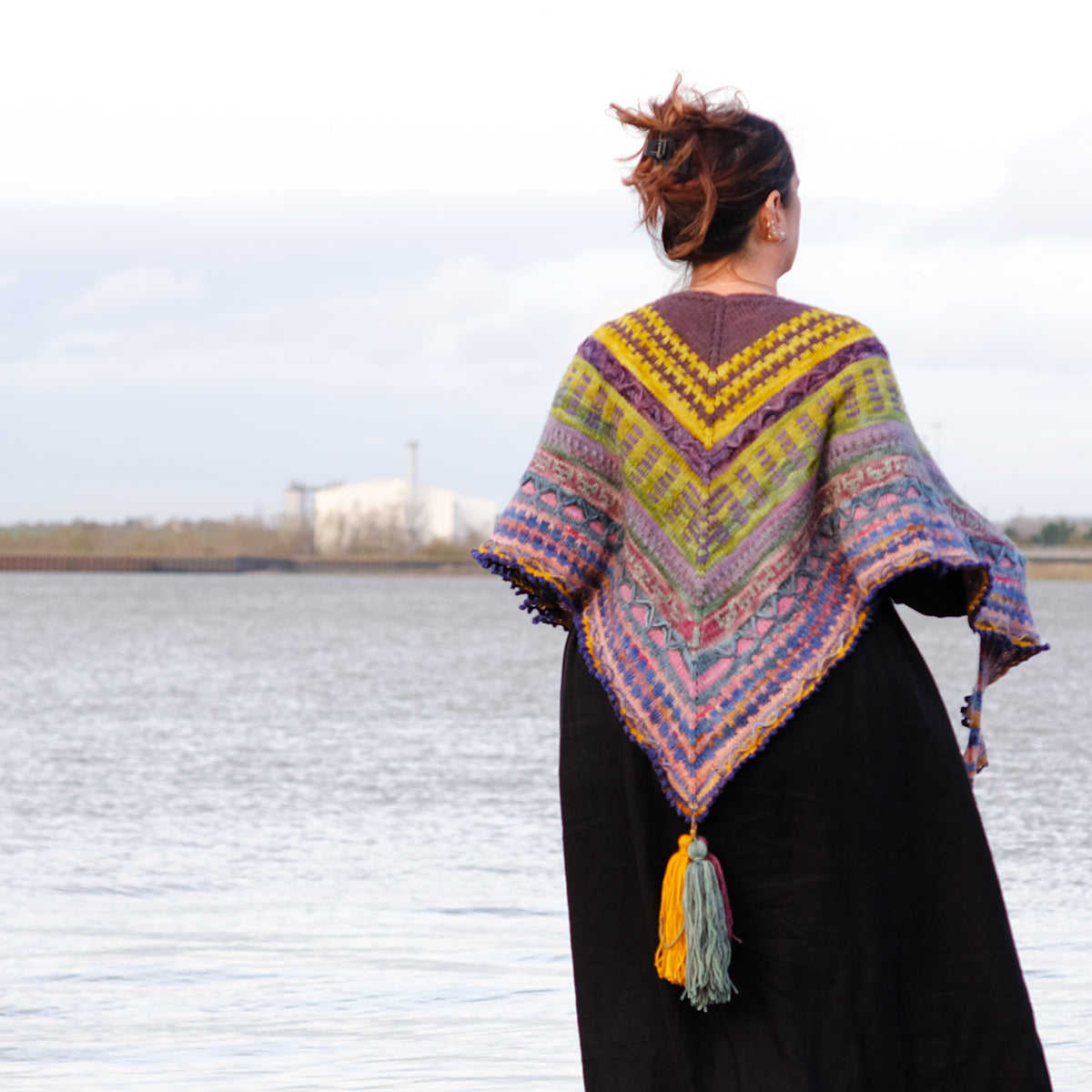 Slip shawl - pattern download