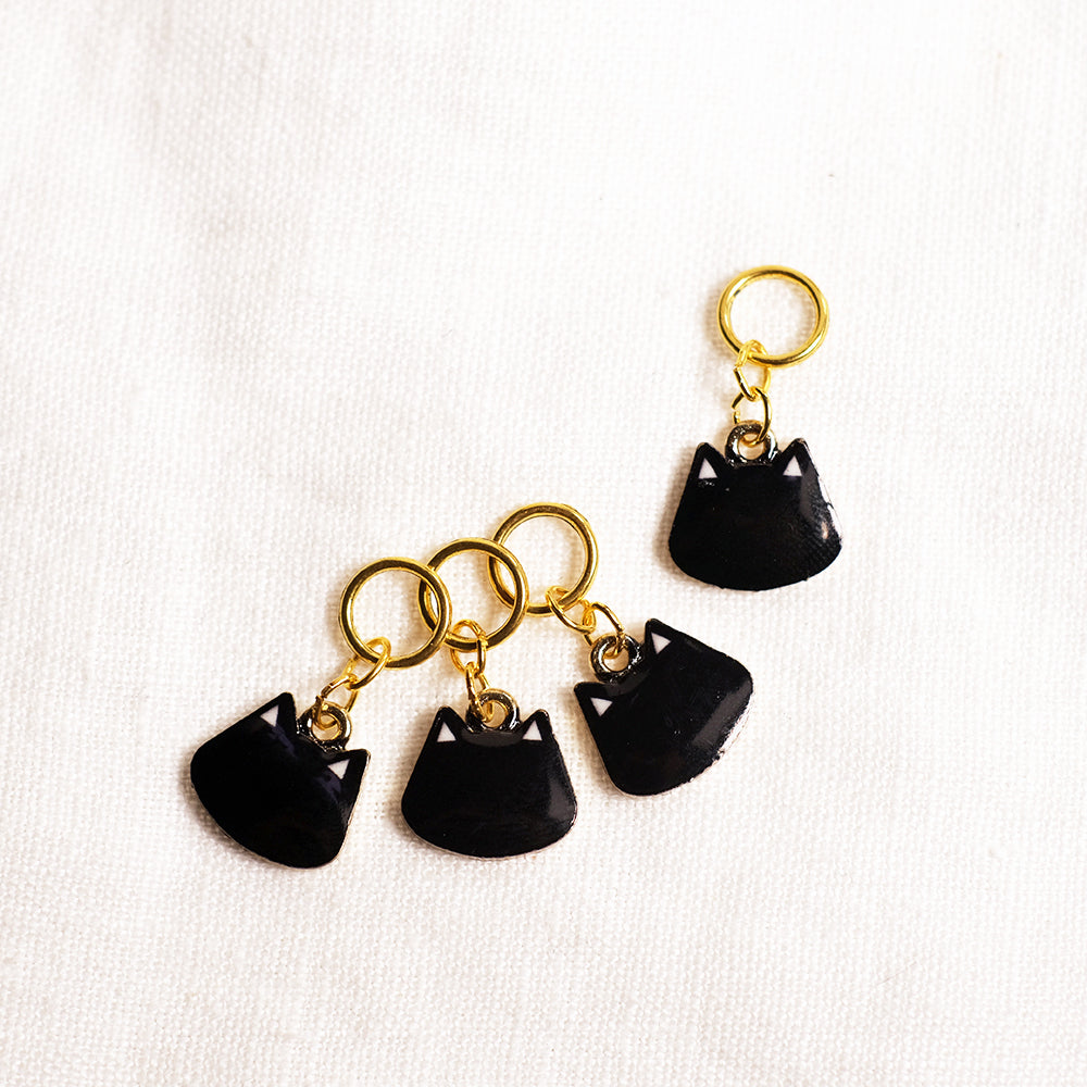 Minimal cat stitchmarkers