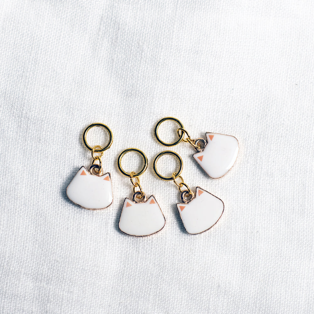 Minimal cat stitchmarkers