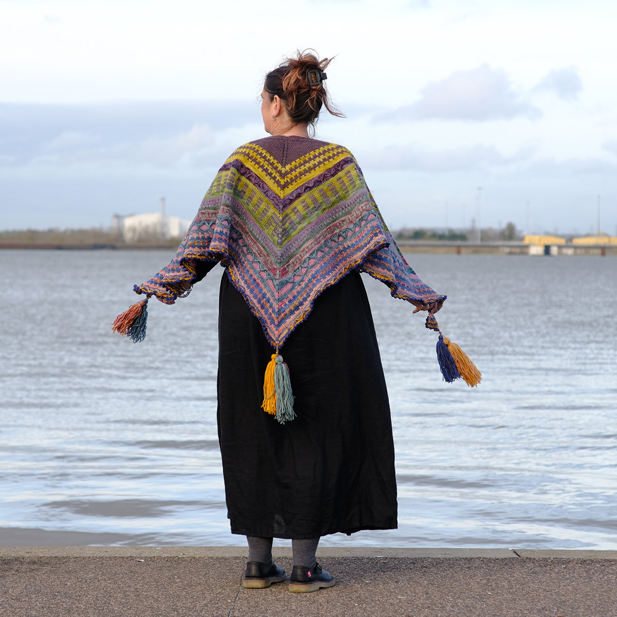 Slip shawl - pattern download
