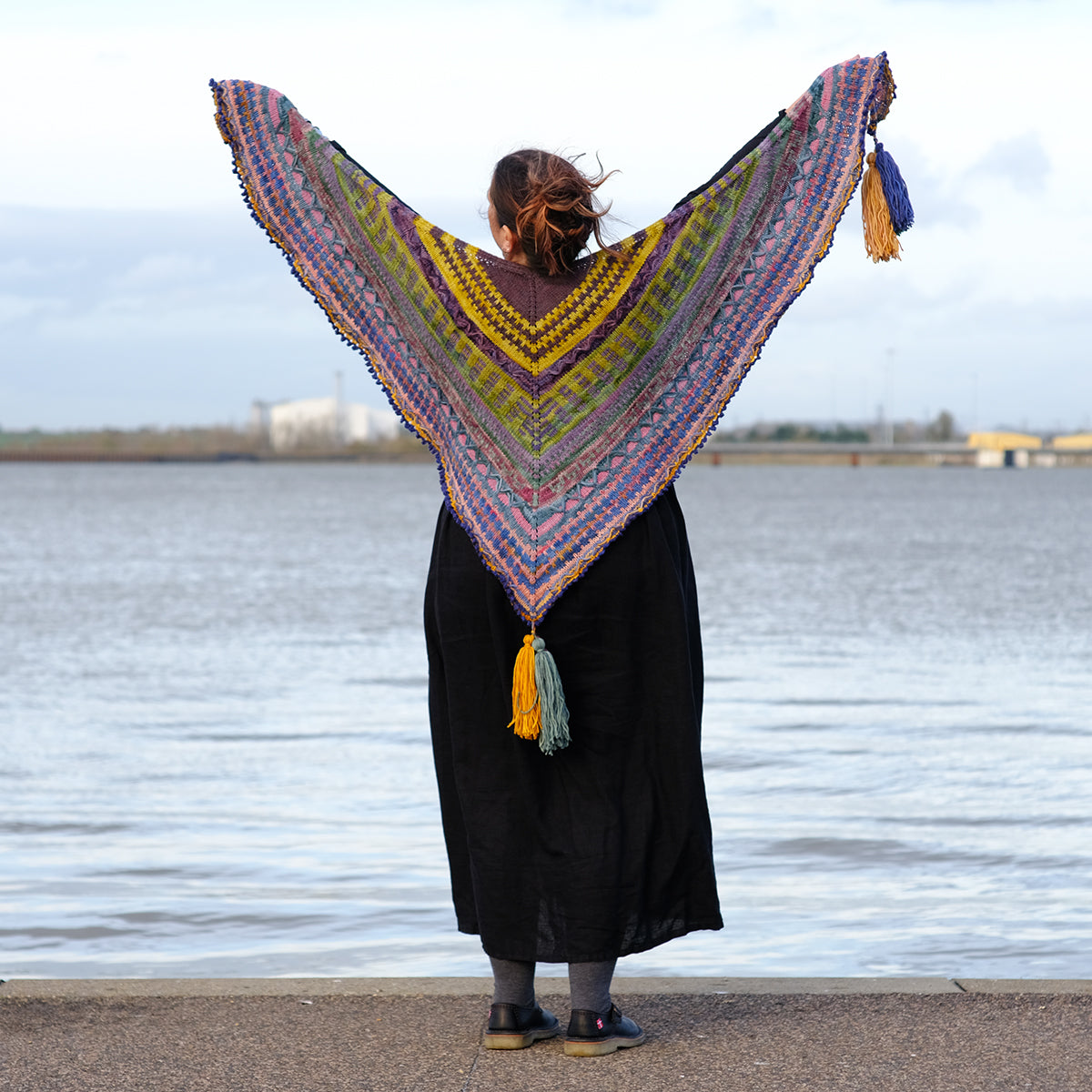 Slip shawl - pattern download
