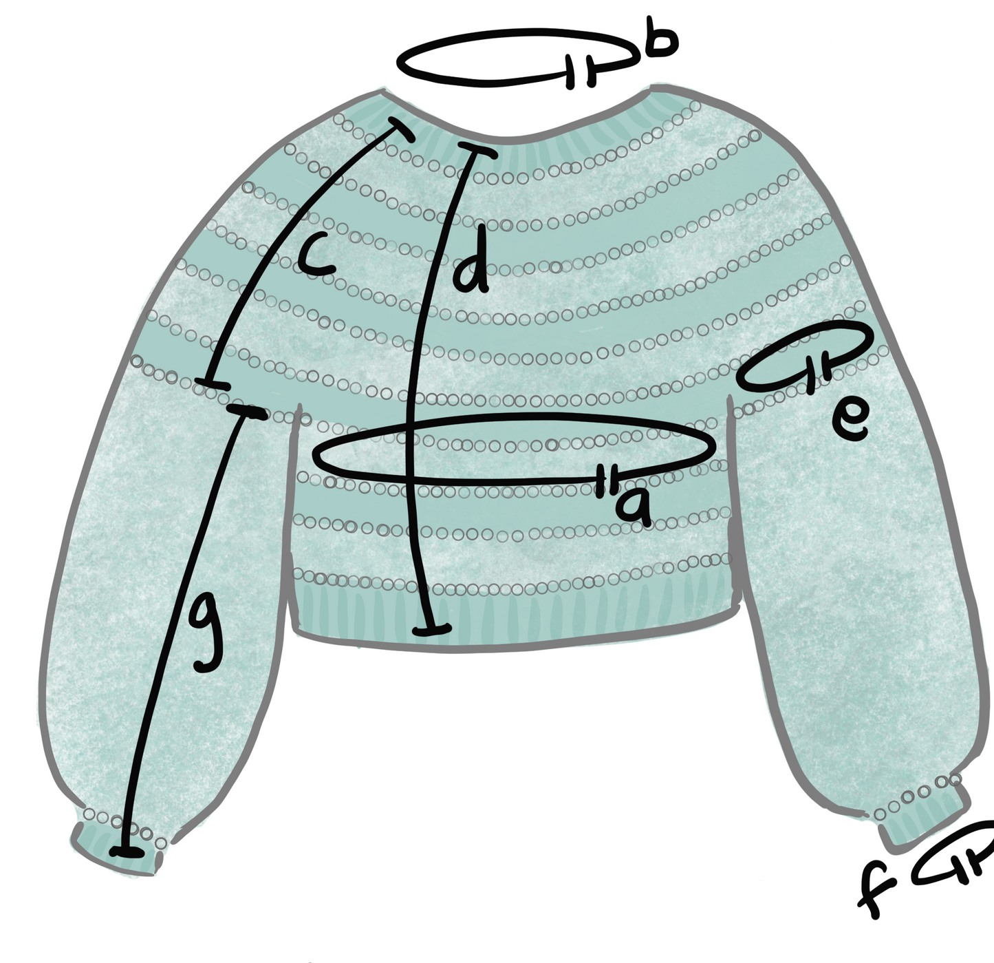 Chime sweater - knitting kit