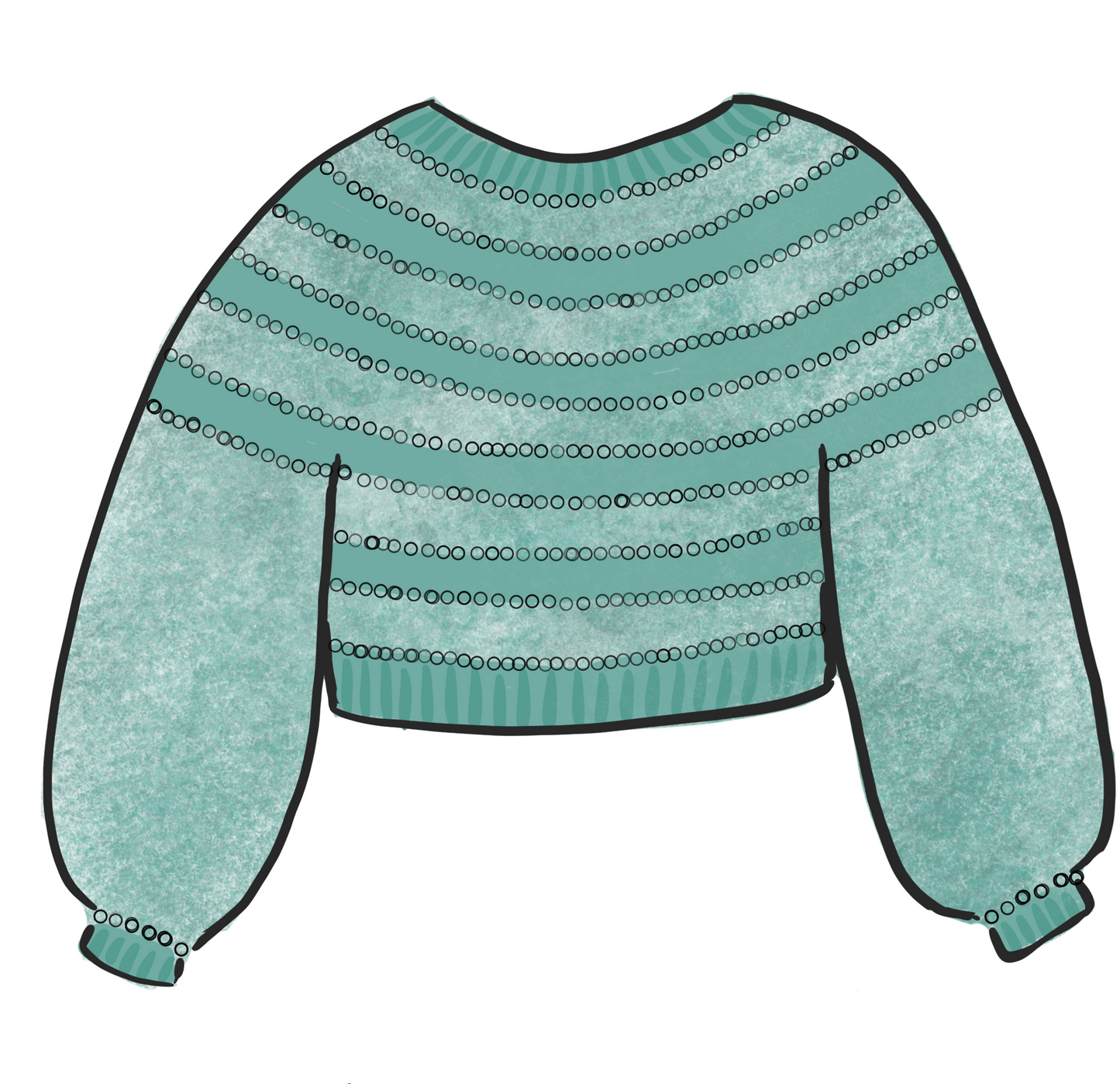 Chime sweater - knitting kit