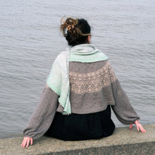 Load image into Gallery viewer, Meltwatern shawl - printed pattern
