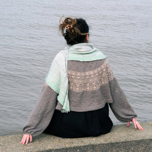 Meltwatern shawl - printed pattern