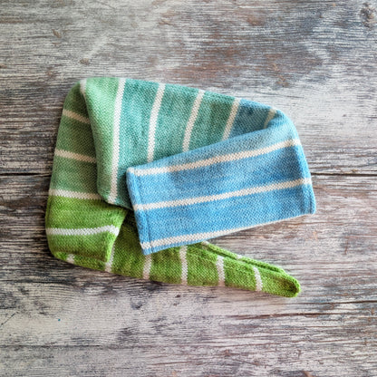 The Jaunty Scarf - knitting kit
