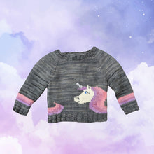 Load image into Gallery viewer, Unicorn sweater  (kiddo version) - pattern download

