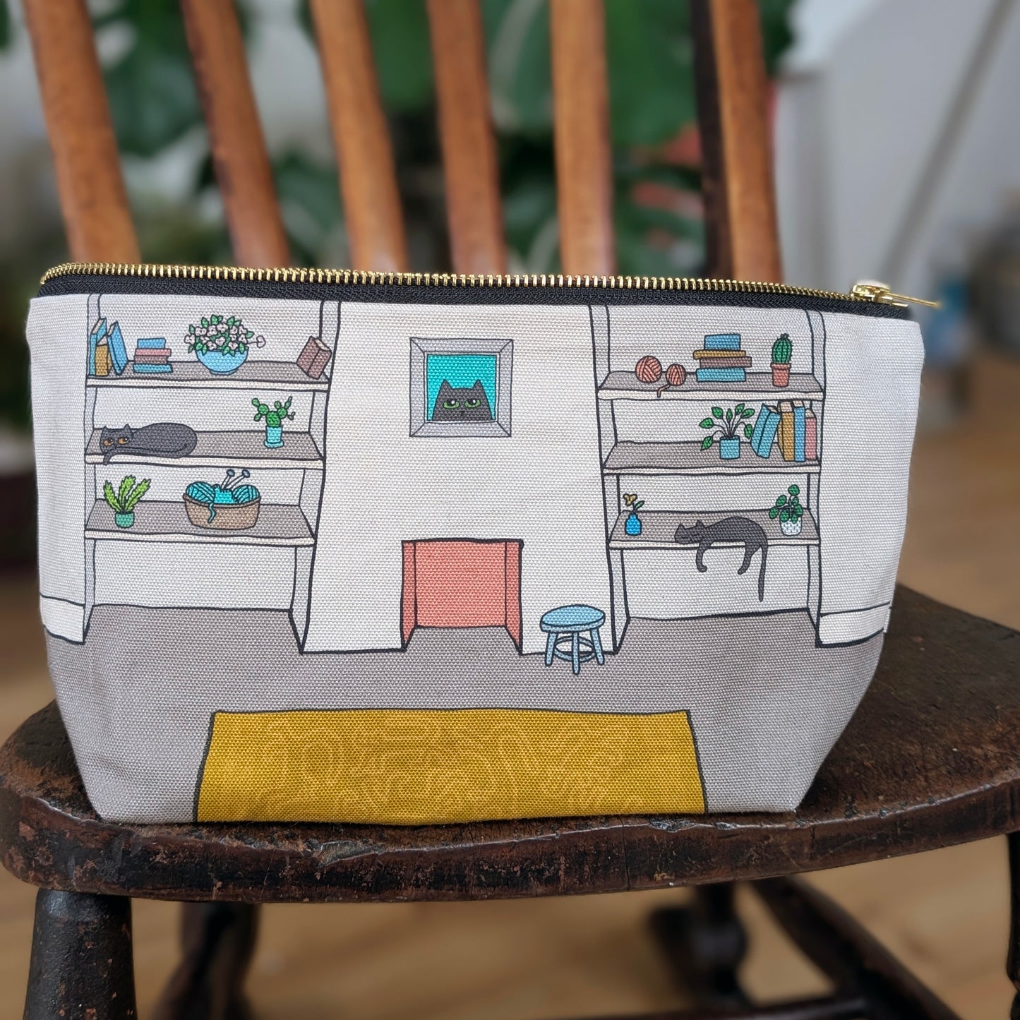 Meryl and Sabrina are home - project bag