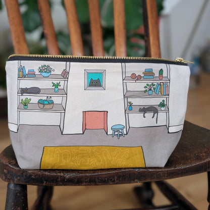 Meryl and Sabrina are home - project bag