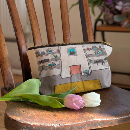 Meryl and Sabrina are home - project bag