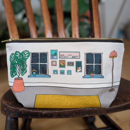 Meryl and Sabrina are home - project bag