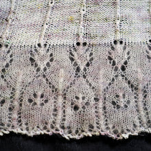 Load image into Gallery viewer, Twig and Bud shawl - printed pattern
