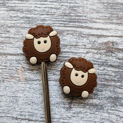 Sheepy needle topper