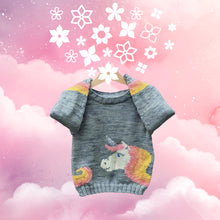 Load image into Gallery viewer, Unicorn sweater  (kiddo version) - pattern download
