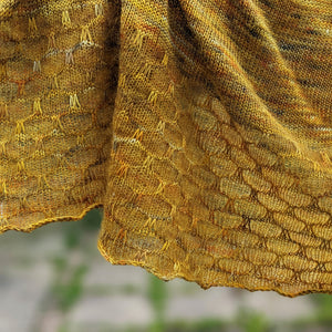 Hive shawl - printed pattern