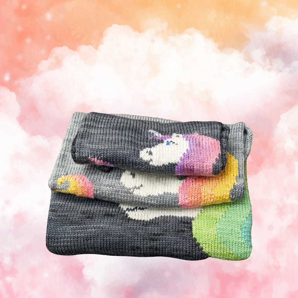 Unicorn sweater  (kiddo version) - printed pattern