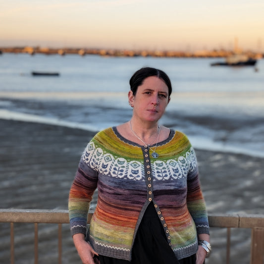 Catty Carousel Cardigan pattern - download